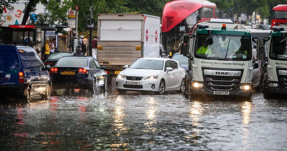 Current BBC Weather Forecast for London