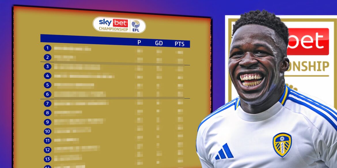 The Importance of the Championship Table in Football