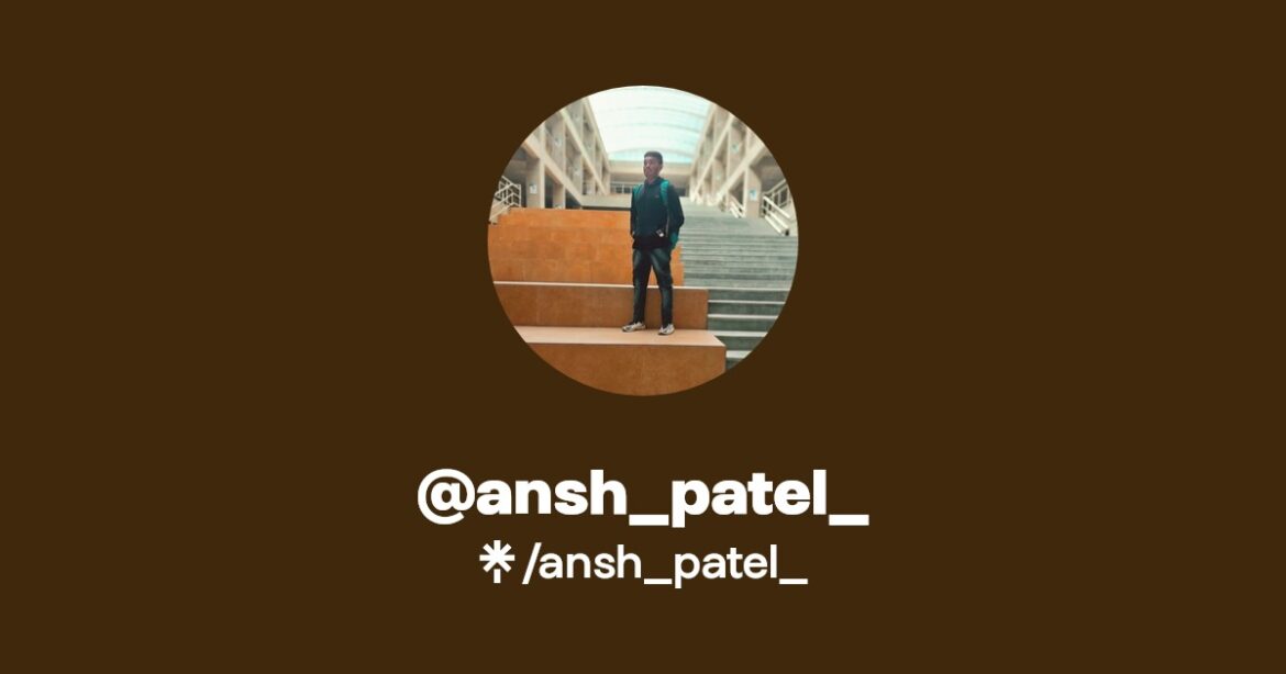 Ansh Patel: A Rising Star in Technology Innovation