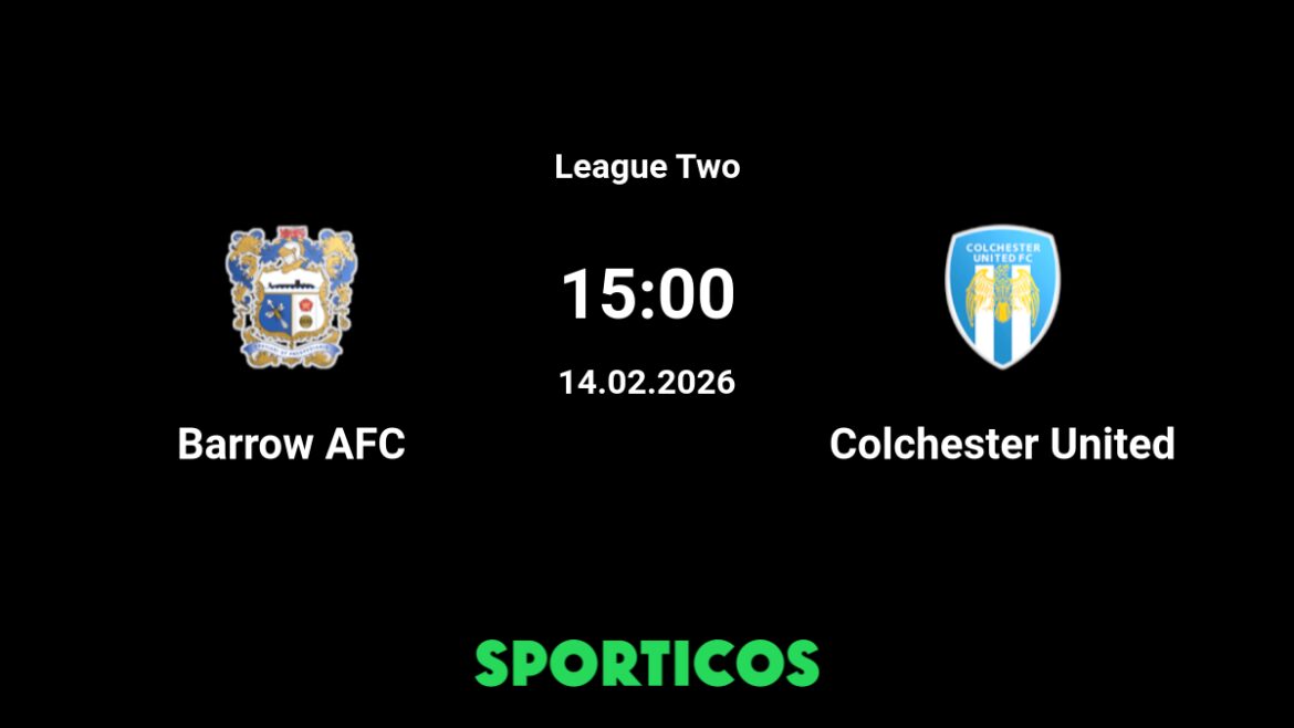 Barrow vs Colchester: A Key EFL Showdown
