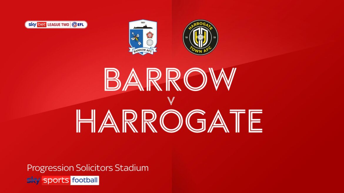 Barrow vs Harrogate Town: Key Match Preview