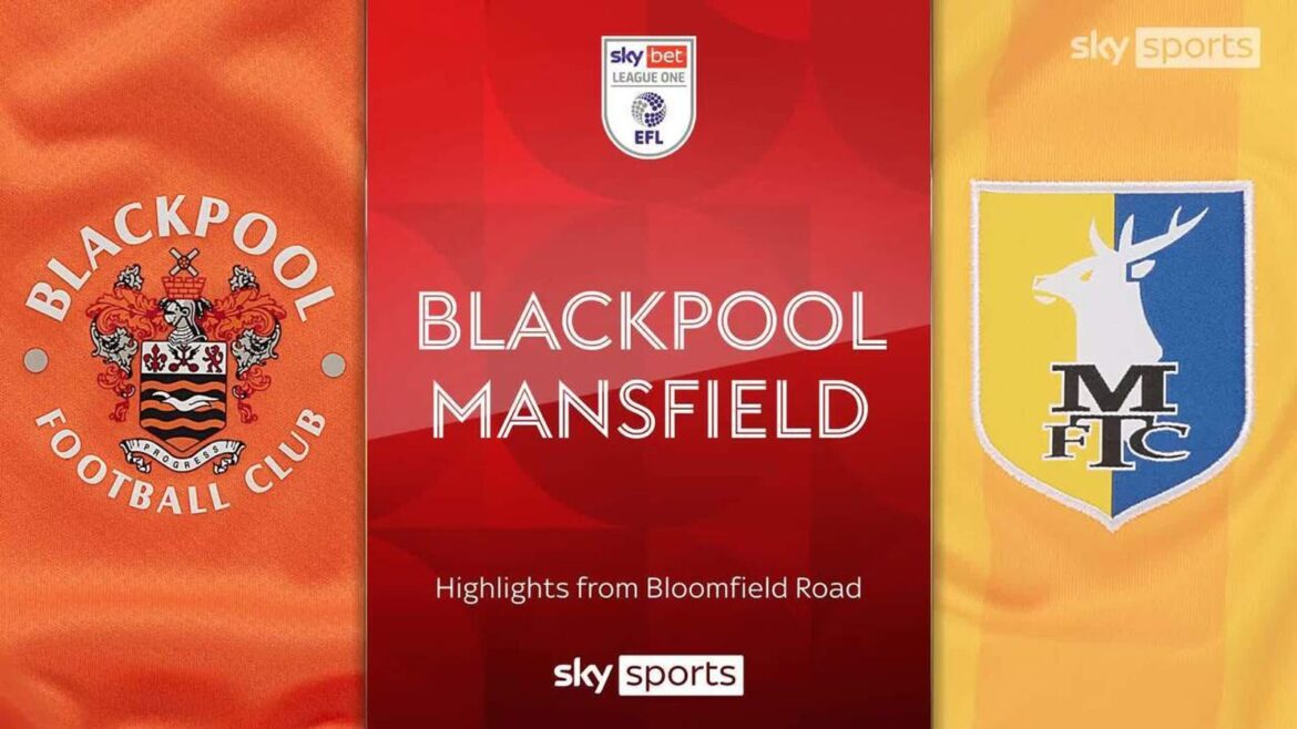 Blackpool and Mansfield Town Face Off in Exciting Encounter