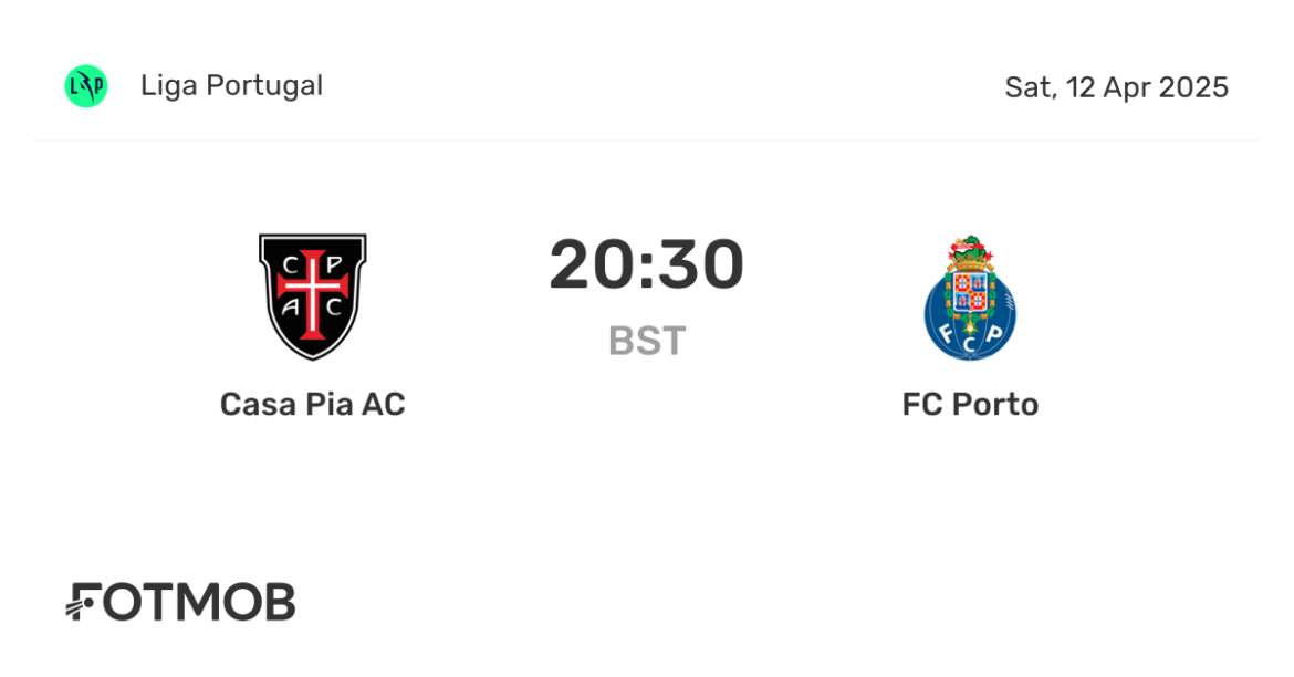 Casa Pia vs Porto: A Clash of Football Titans