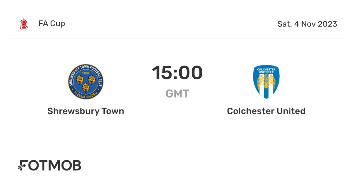 Colchester vs Shrewsbury: A Thrilling Encounter in League Football