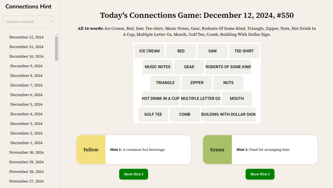The Significance of Connections Hint in Networking