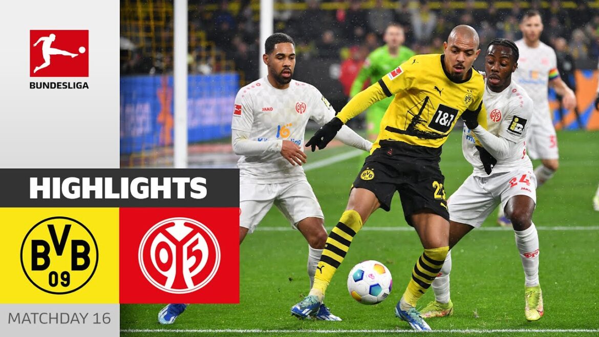 Dortmund vs Mainz: Bundesliga Showdown Highlights