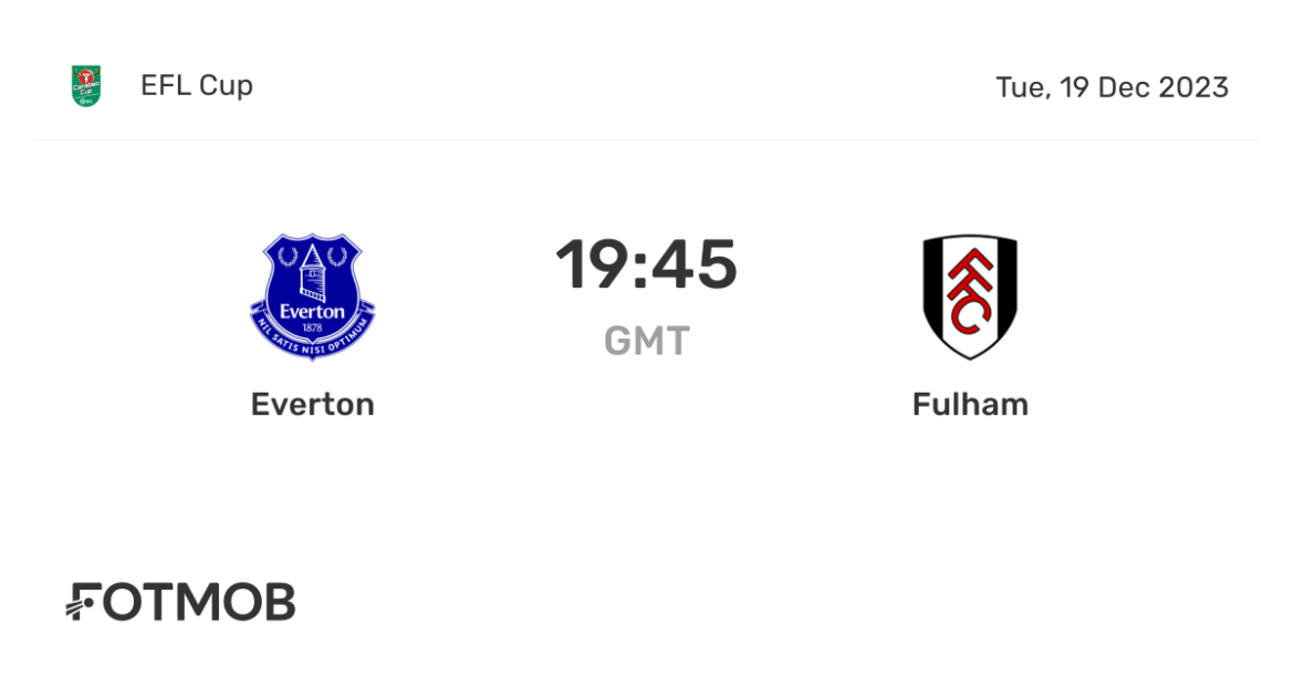 Fulham vs Everton: A Crucial Clash in the Premier League
