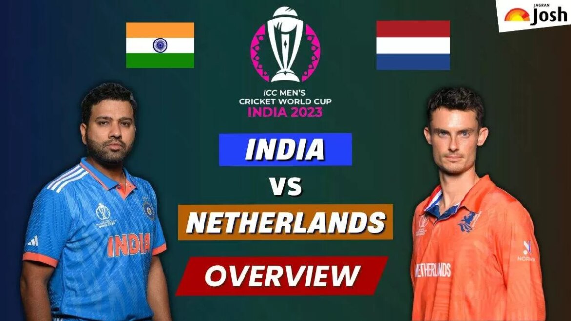 Highlights of the India vs Netherlands Cricket Match