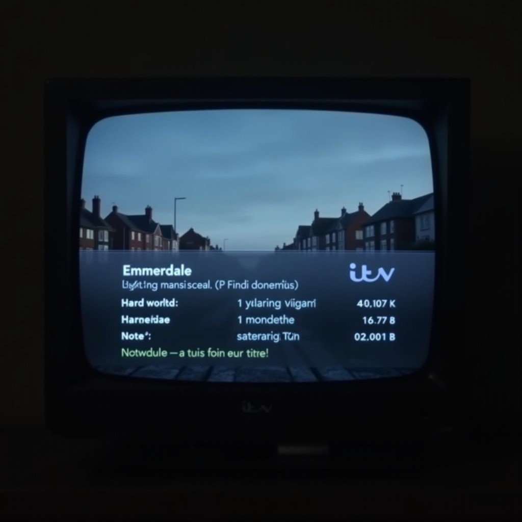 Your Guide to the ITV Schedule