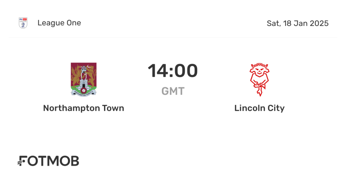 Lincoln City vs Northampton Town: A Thrilling Encounter