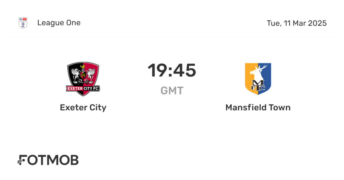 Mansfield Town vs Exeter City: A Closer Look at the Match