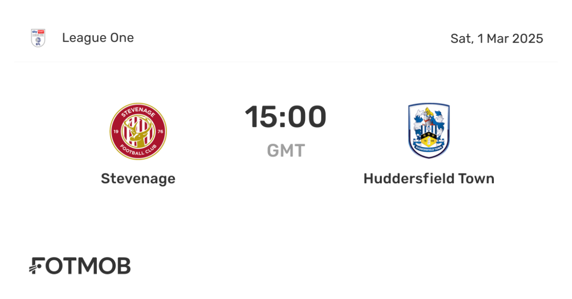 Stevenage vs Huddersfield: A Competitive Clash in Football