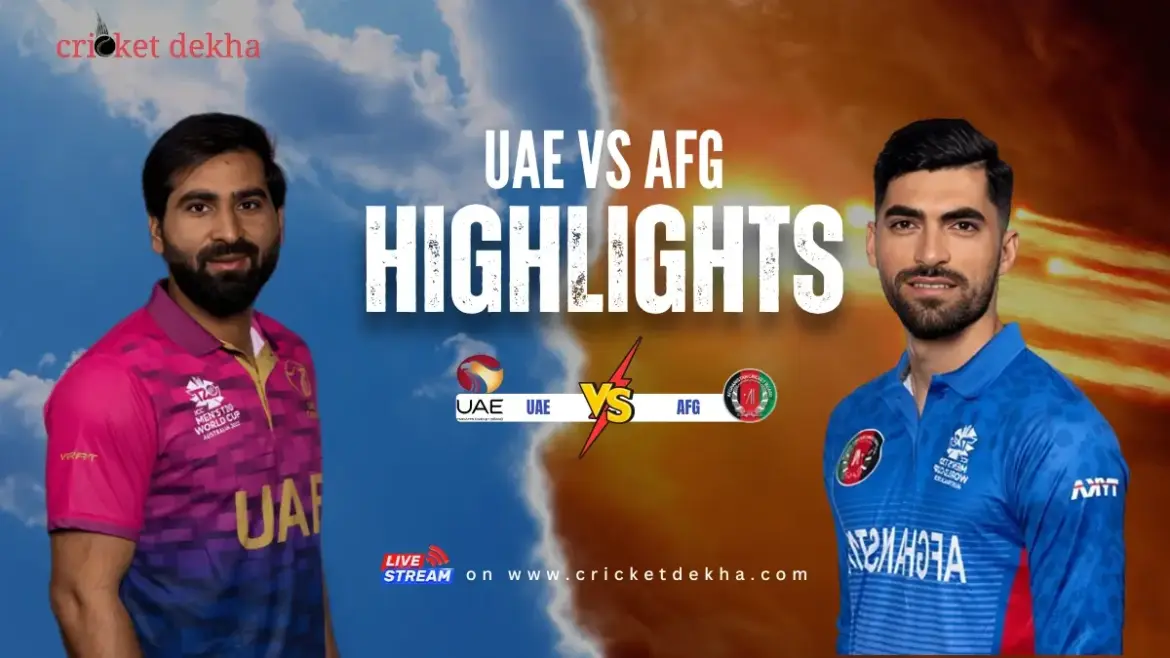 UAE vs Afghanistan: A Thrilling Cricket Rivalry in 2023