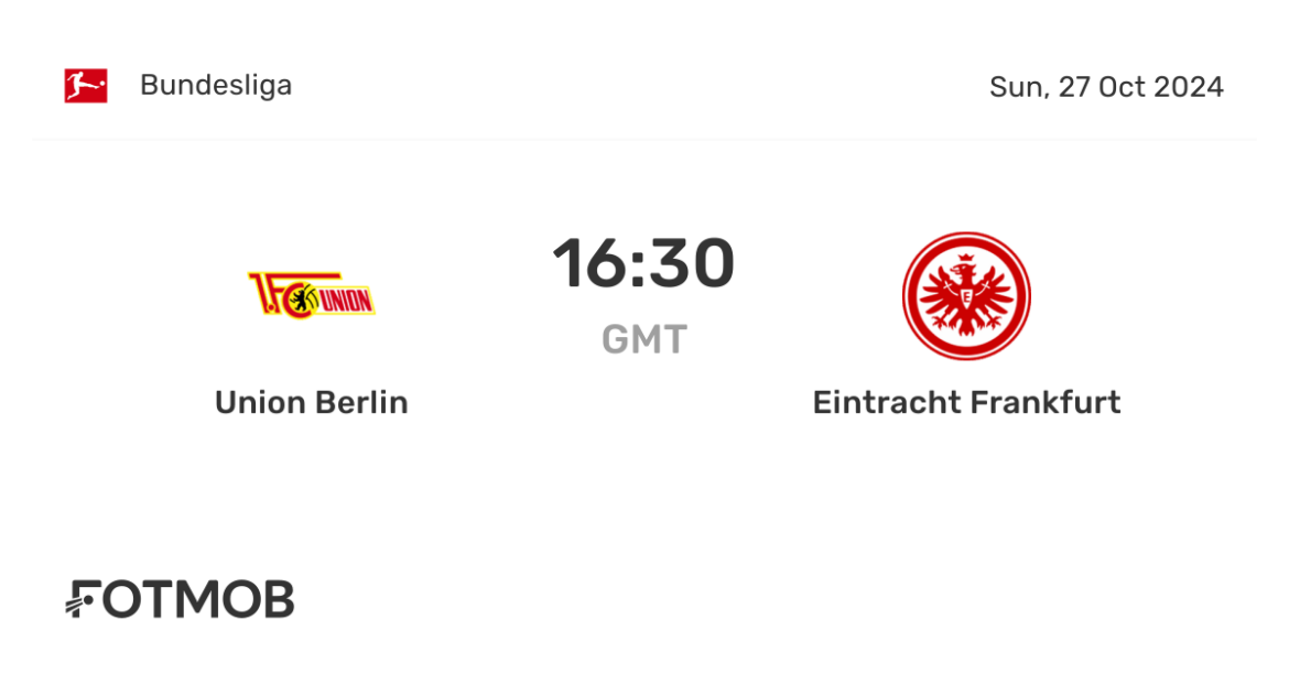Union Berlin vs Eintracht Frankfurt: A Crucial Bundesliga Clash