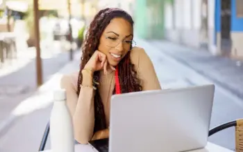 a woman working on her laptop during a movie went viral — IN news