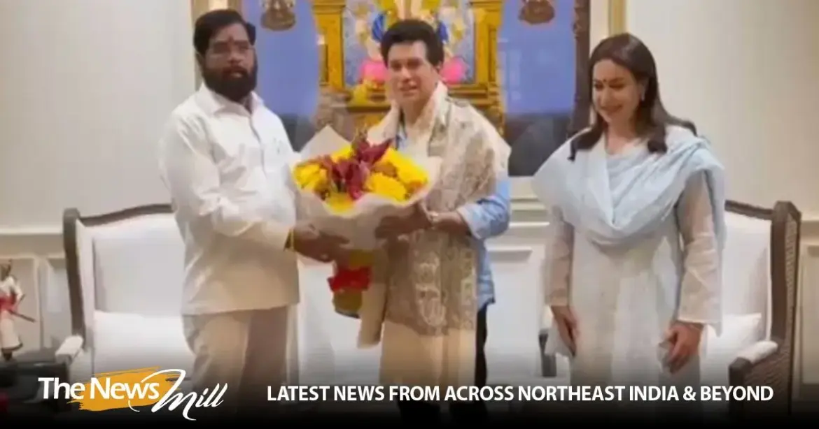 Anjali tendulkar attends wedding invitation meeting for son Arjun