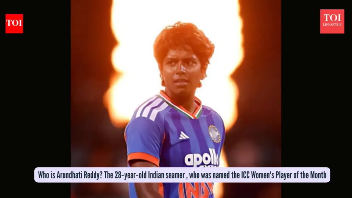 Arundhati Reddy Shines as ICC Women’s Player of the Month