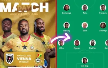 austria vs ghana — IN news