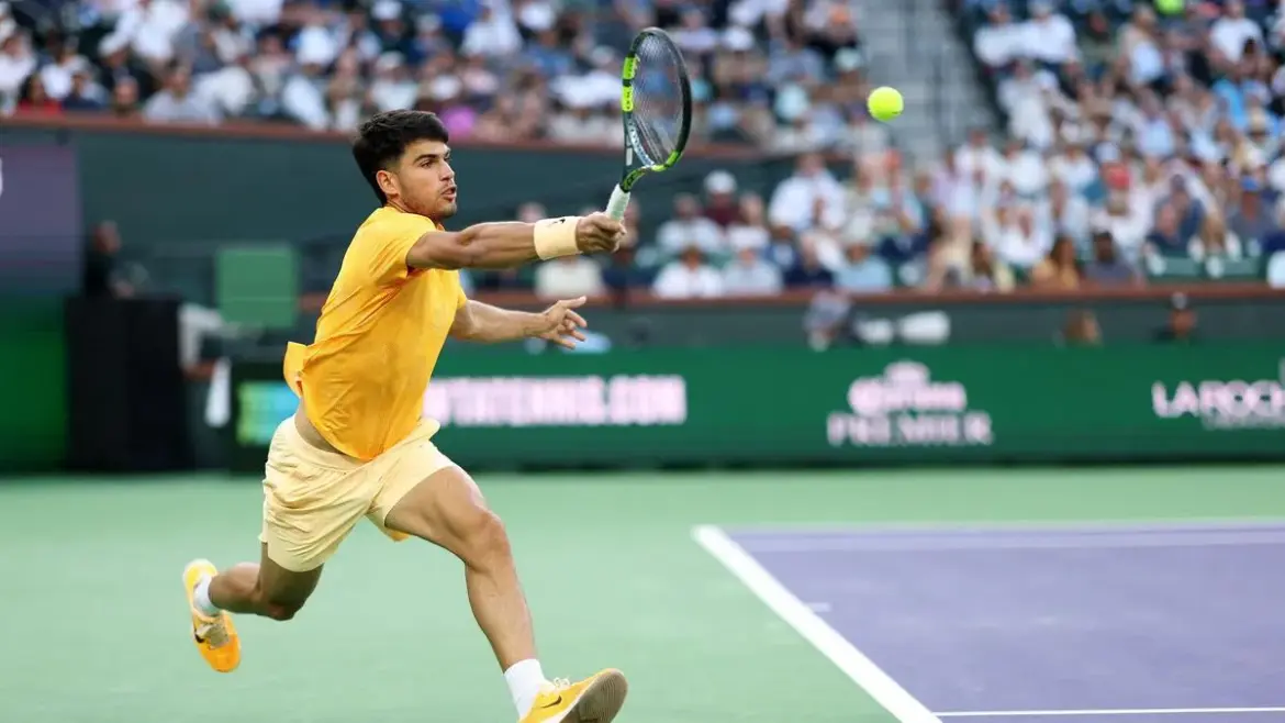 Carlos alcaraz shines at Indian Wells with victory over Grigor Dimitrov