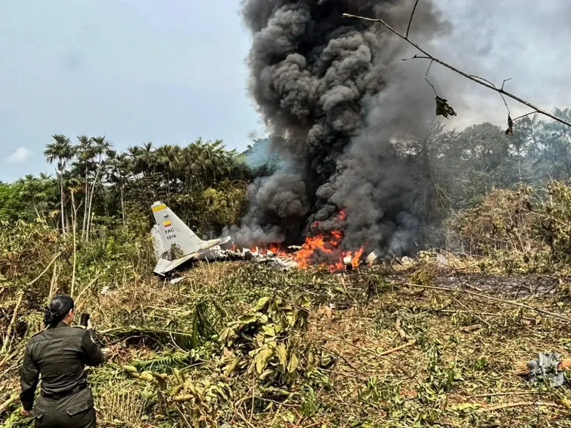 Colombia Military Plane Crash Claims Lives and Raises Concerns