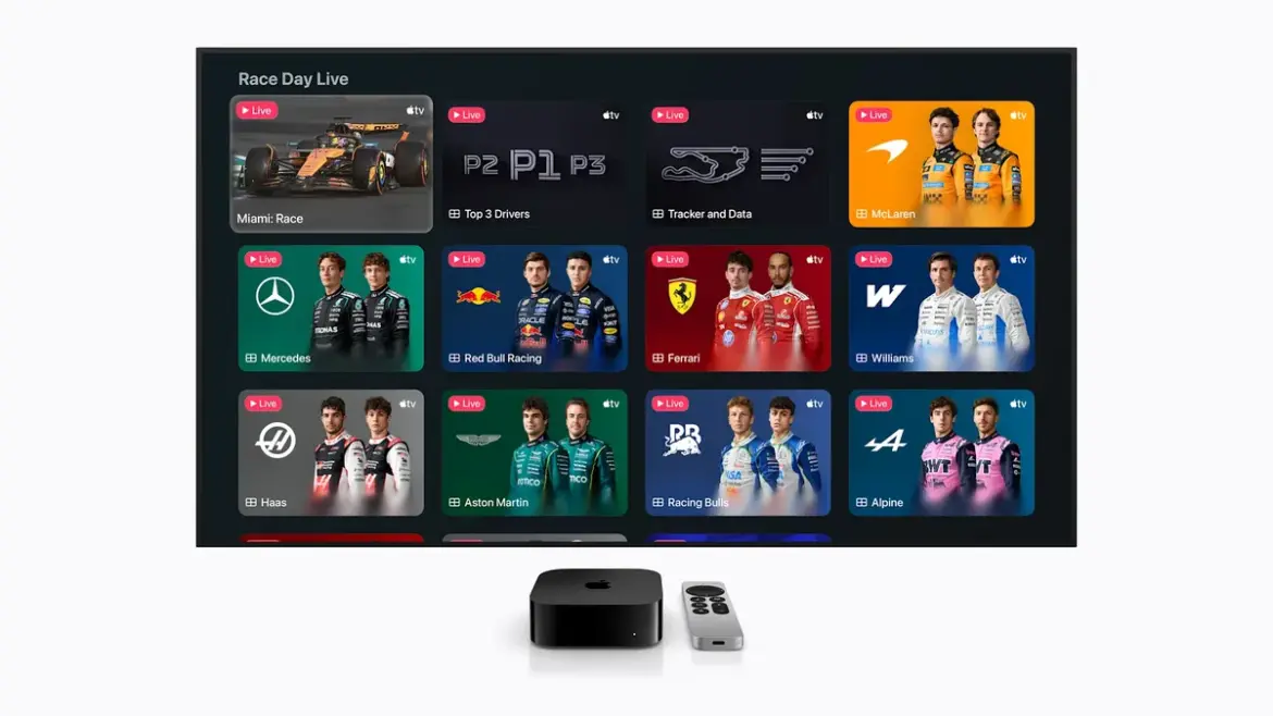 F1 TV: New Era Begins with Apple TV in 2026