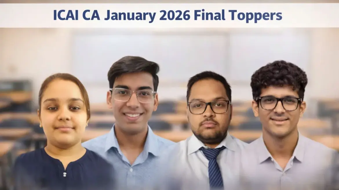 Icai result: CA Final January 2026 Results Announced with Top Female Ranker