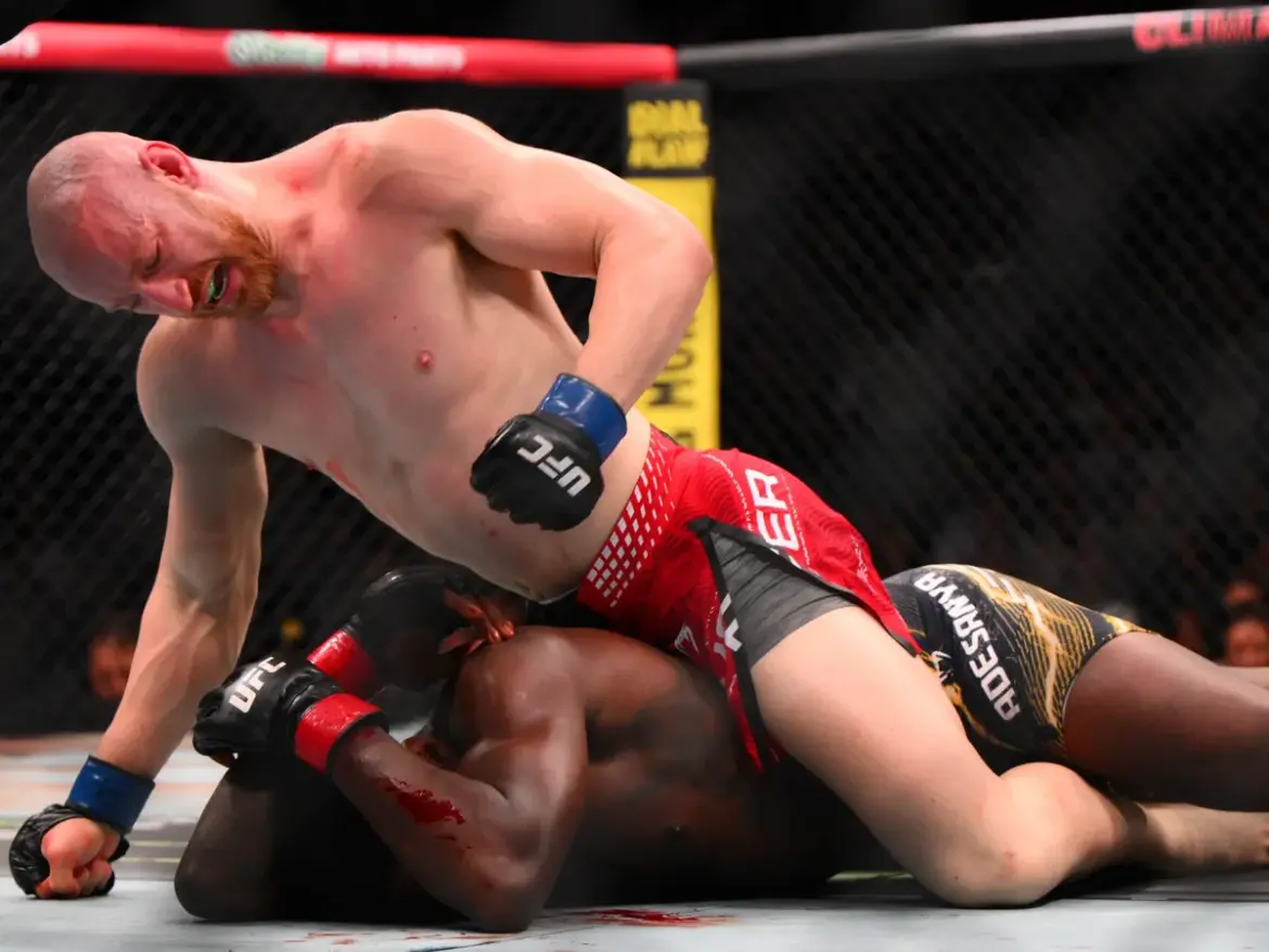 Israel Adesanya Suffers Fourth Consecutive Loss at UFC Fight Night