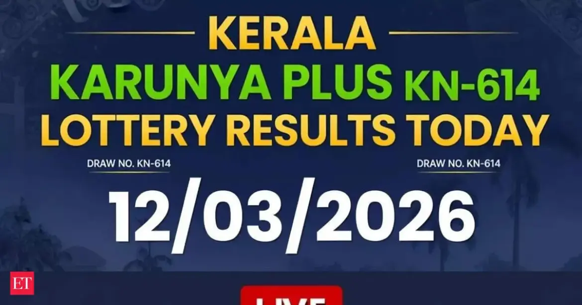 Kn614: Kerala Lottery Results for KN 614 Announced