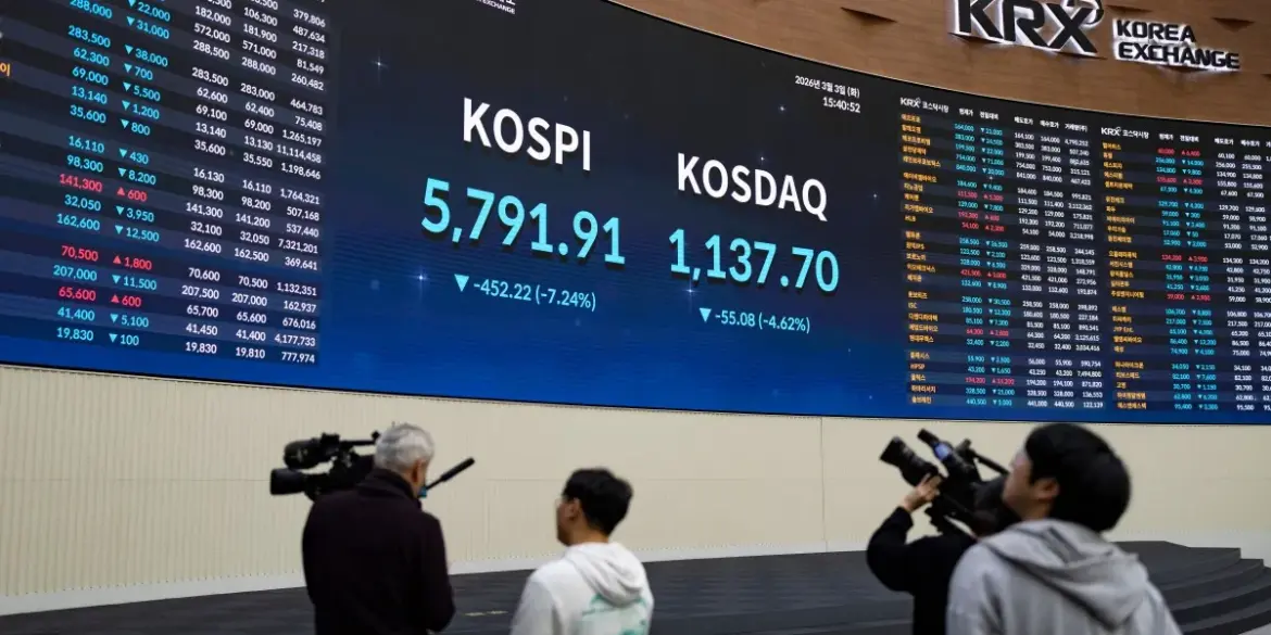 KOSPI Plummets Amid Geopolitical Tensions