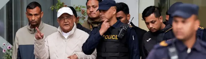 kp sharma oli — IN news