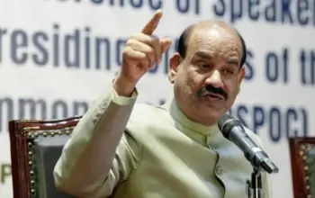 om birla — IN news