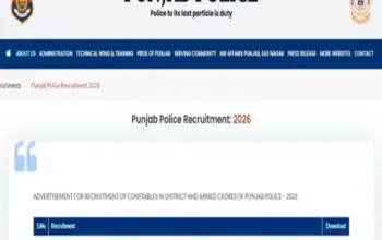 punjab police recruitment 2026 — IN news