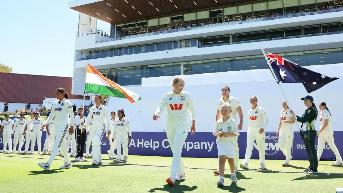 Sayali satghare shines in Test match against Australia