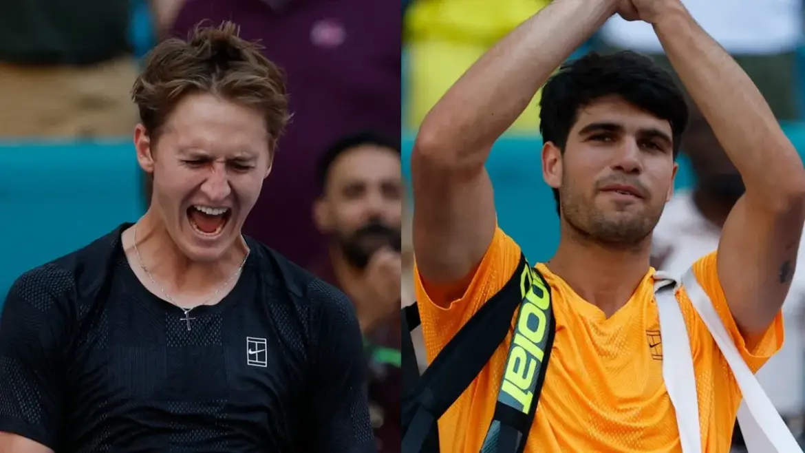 Sebastian Korda Shocks Carlos Alcaraz at the Miami Open