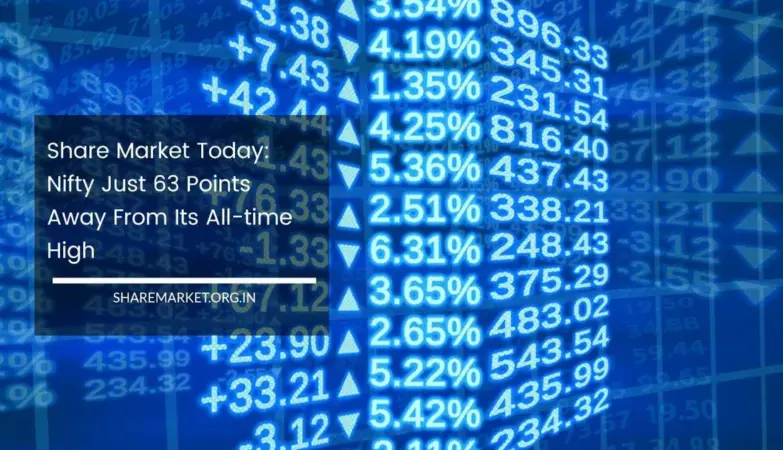 share market today — IN news