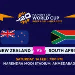 south africa vs new zealand — IN news
