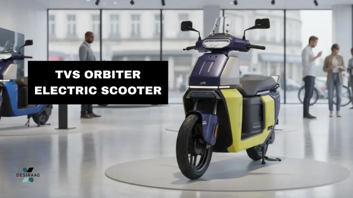 TVS Orbiter V1 Electric Scooter Launches in India