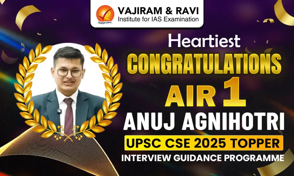 UPSC Marksheet 2025: Anuj Agnihotri and Ishan Bhatnagar Shine