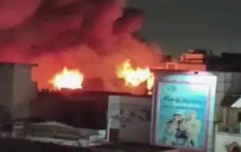 uttam nagar fire — IN news