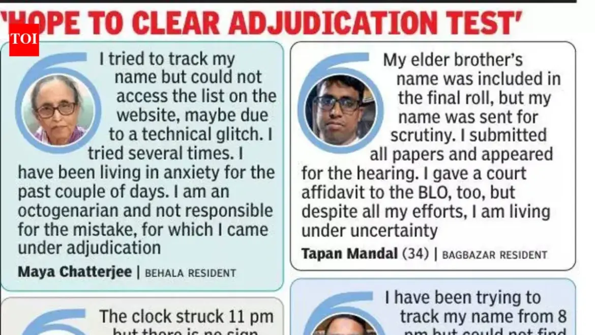 Voter card: Kolkata’s  Crisis: Access Issues Spark Widespread Anxiety