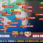 where to watch fc barcelona vs rayo vallecano — IN news