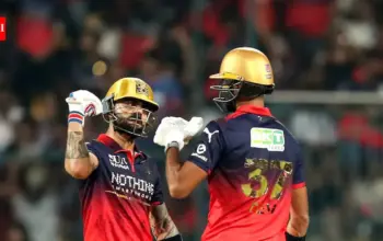 yesterday match — IN news