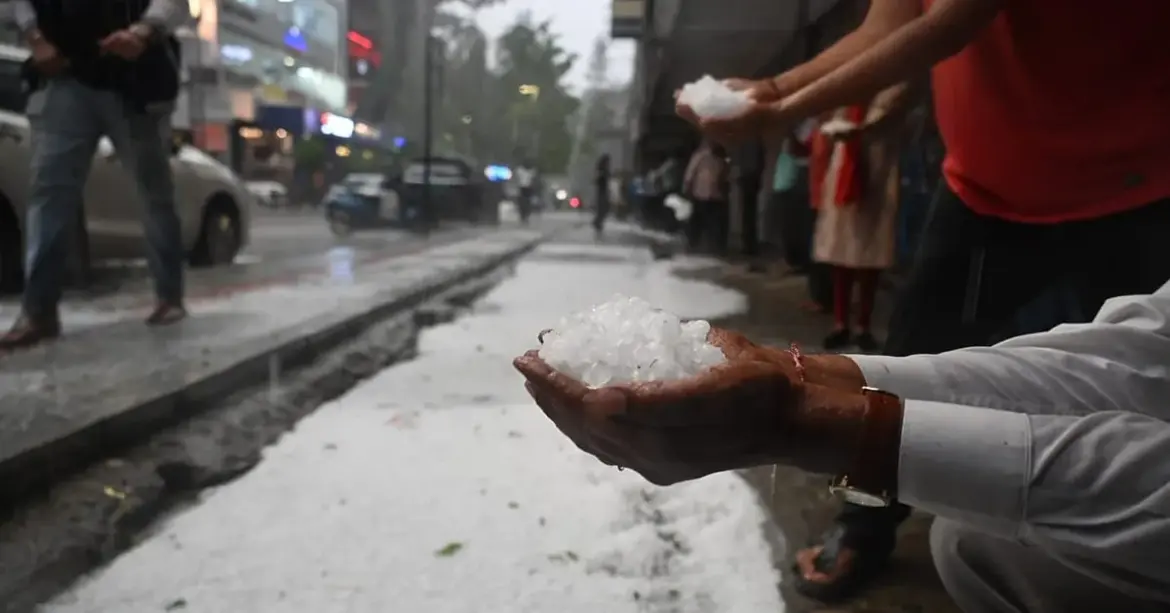 Bangalore weather: Bengaluru weather experiences sudden hailstorm on April 29, 2026