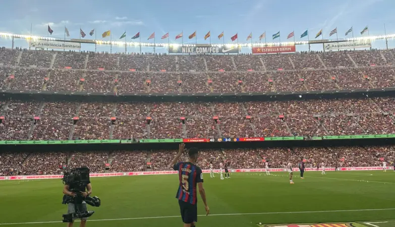 barca match — IN news