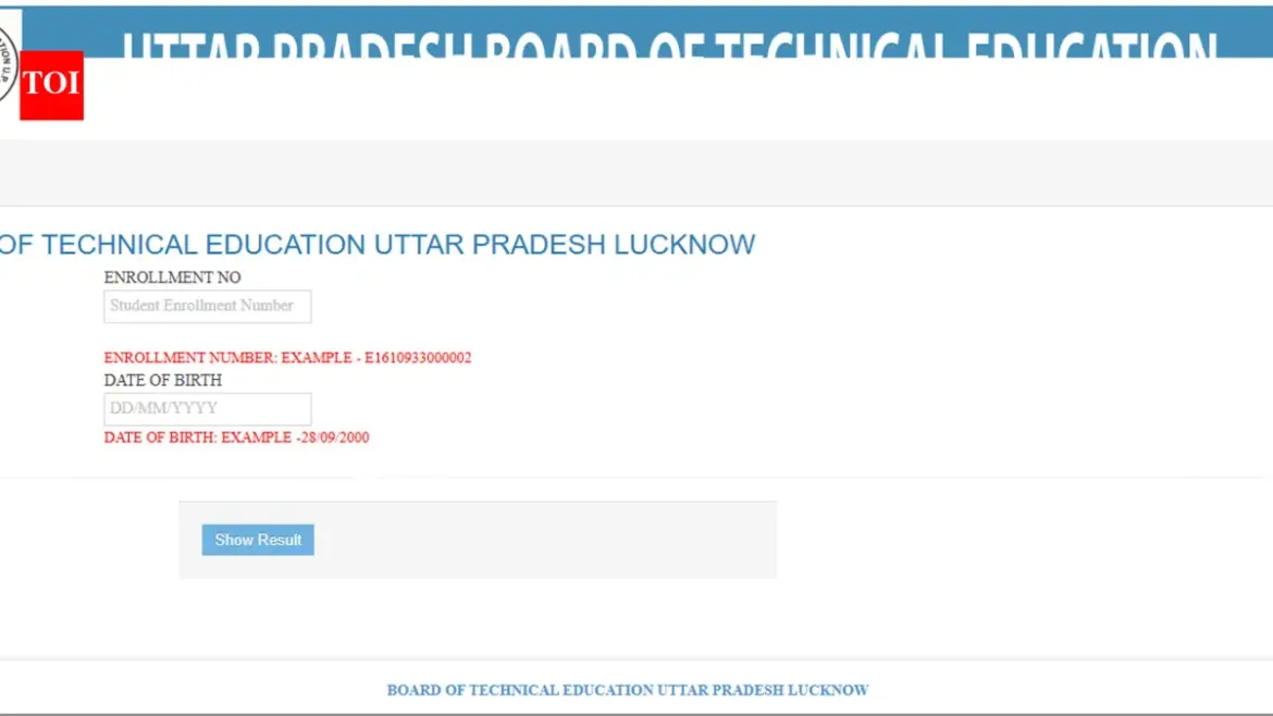 BTEUP Result: Re-evaluation Results Released for 2026