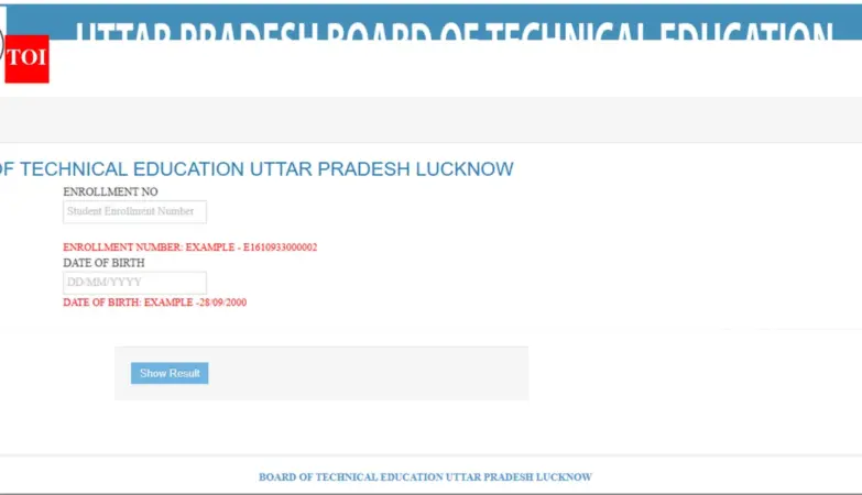 bteup result — IN news