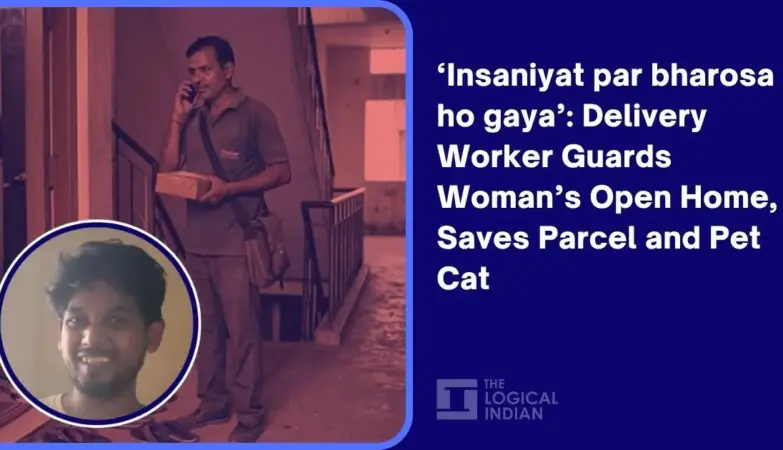 delivery worker guards open house — IN news