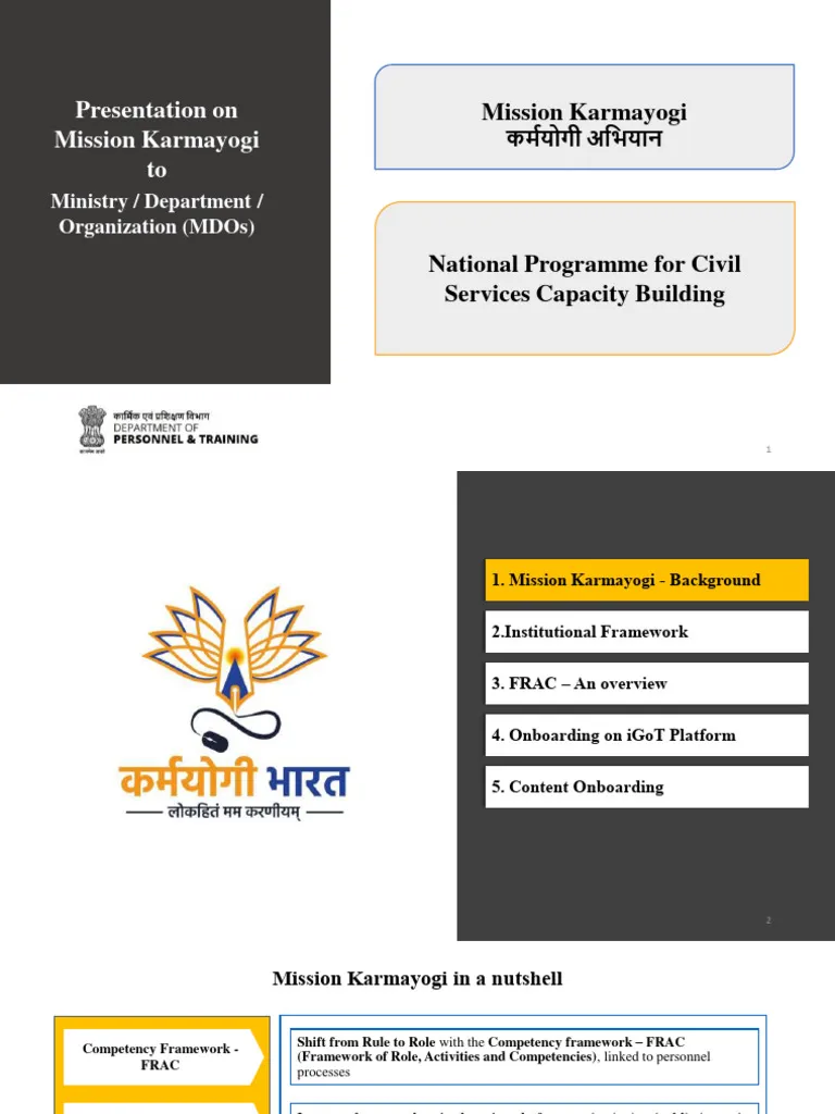 IGOT Karmayogi: A New Era for Civil Servants in India