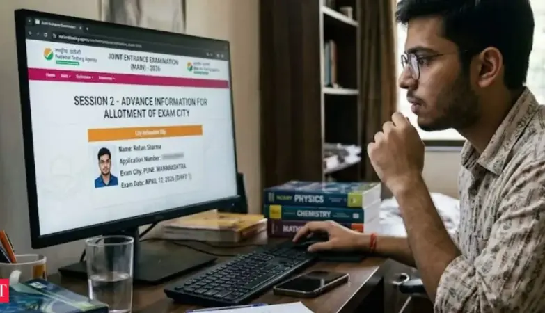 jee admit card — IN news