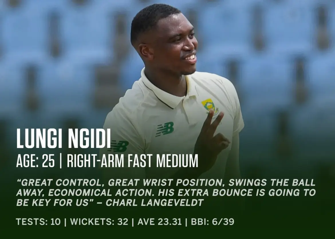 Lungi Ngidi Shines in IPL 2026 Opener Against Lucknow Super Giants